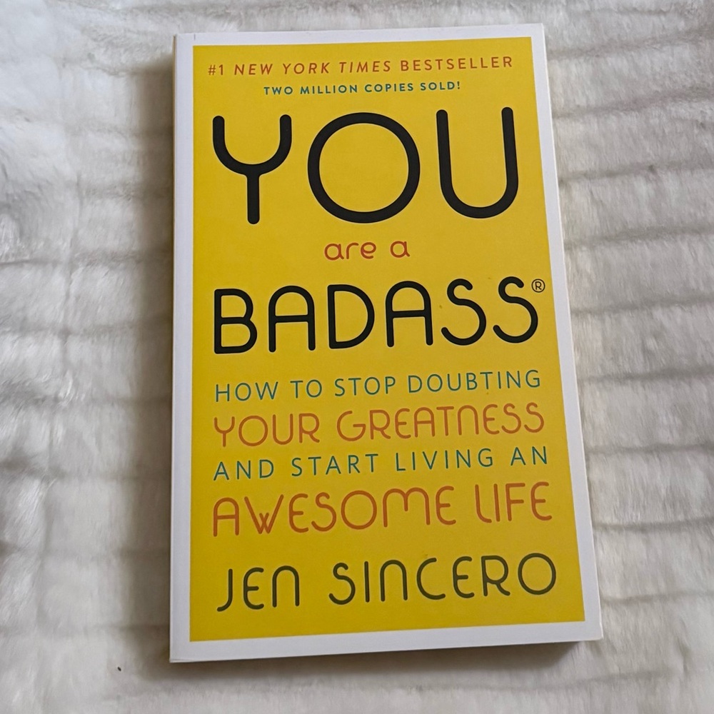 JEN SINCERO “You Are A Badass” Book